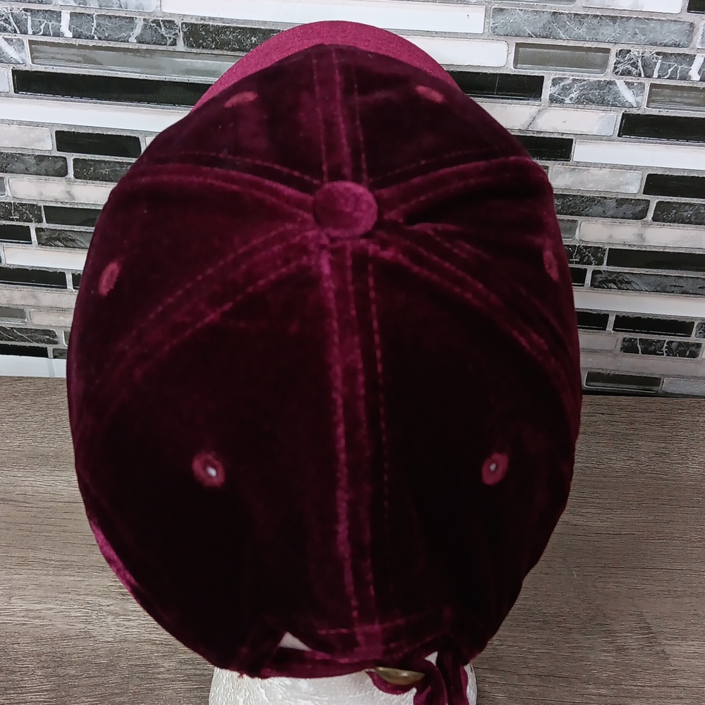 Stylish Hats Wool Paperboy Caps Pink Grey Cap Burgundy Velvet & Rose Satin 3pc - Picture 9 of 13